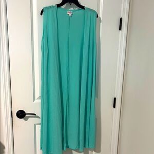 LuLaRoe Aqua Sleeveless Vest